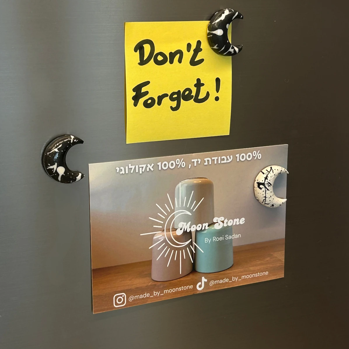 סט 3 מגנטי מון – תמונה 5