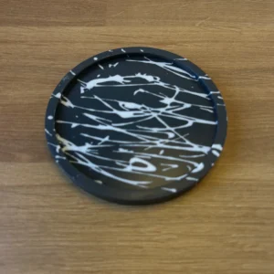 צלוחית מטבע – התזת צבע