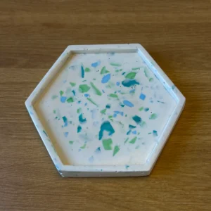 צלוחית משושה | טראצו טורקיז