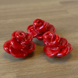 סט 3 מגנטי שושנה